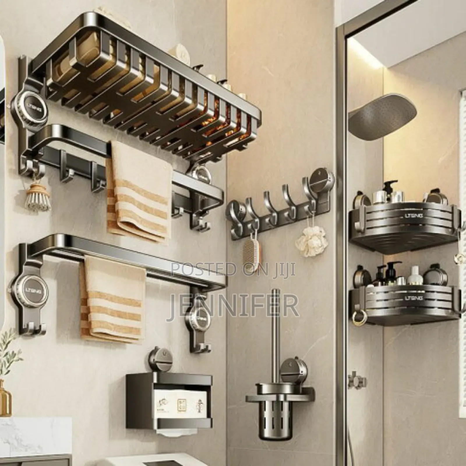 7-Piece High-Quality Bathroom Set