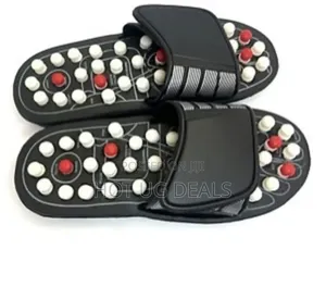 Reflexology Silicone Massage Slippers Leg Foot Massager