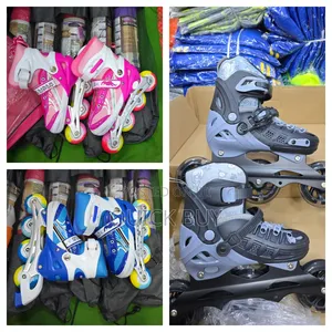 New Adjustable Inline Roller Skates Shoes