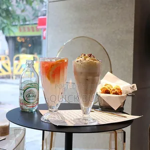 New 6pcs Ice Cream Glassware Set