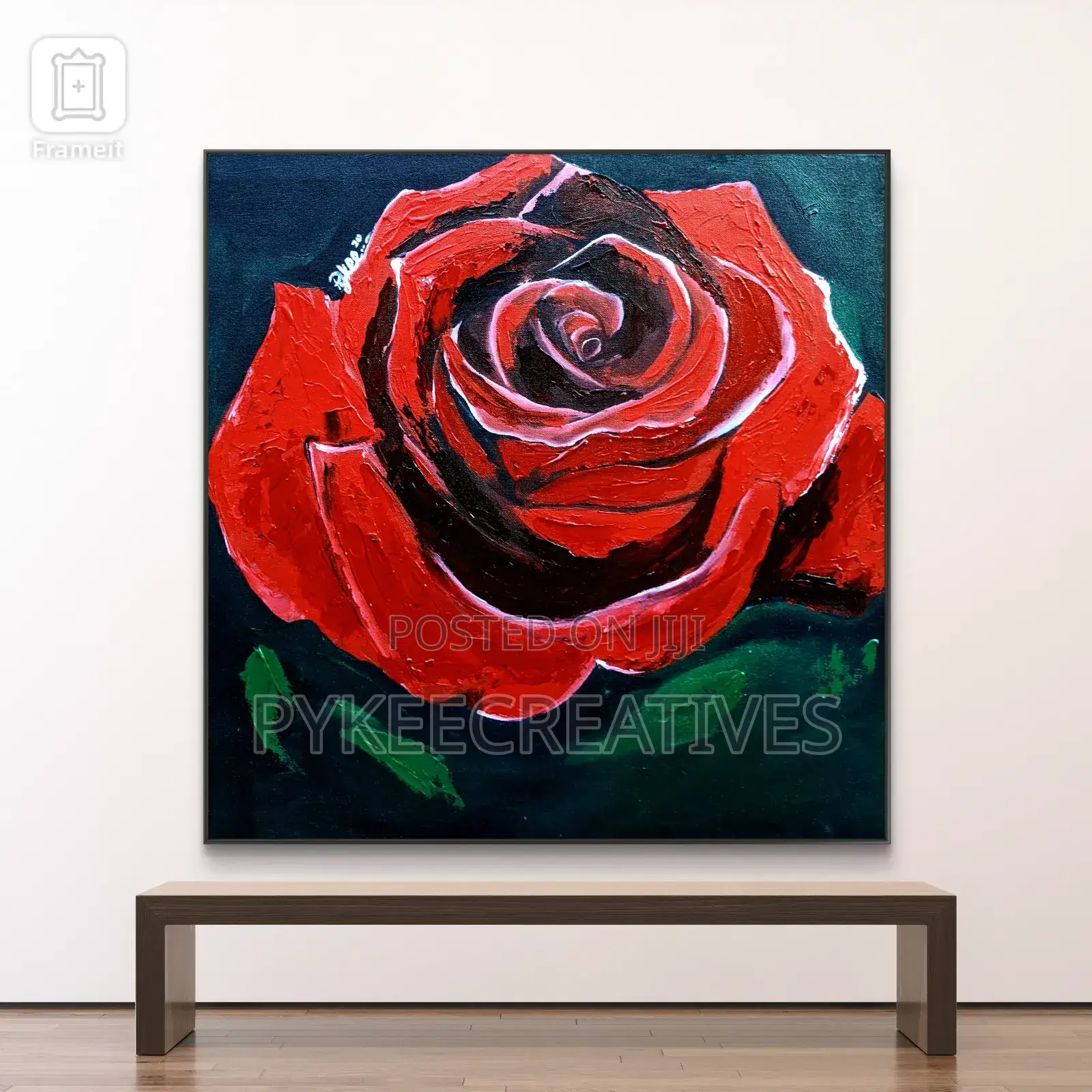 Flower Wall Hanging Art