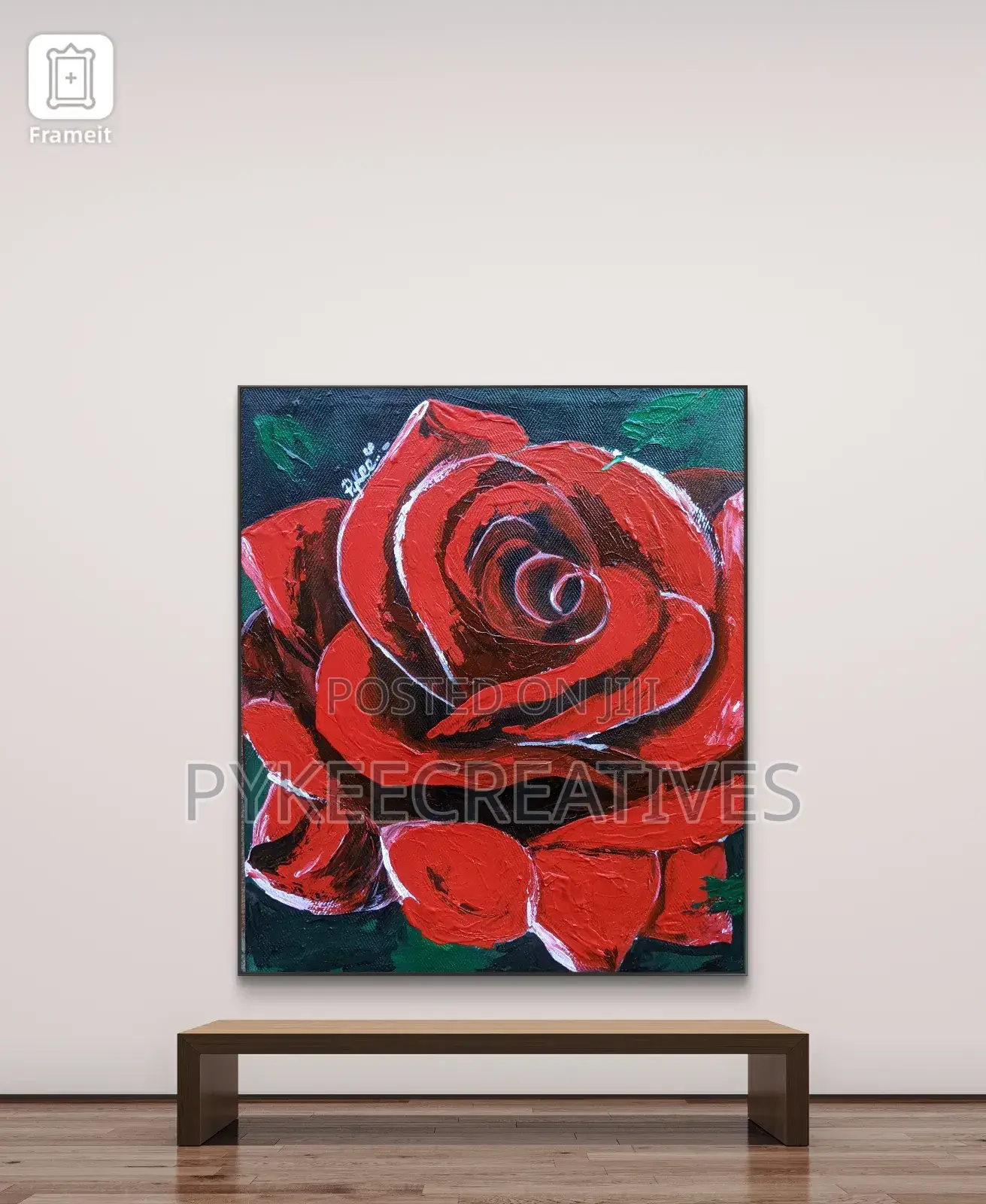 Flower Wall Hanging Art