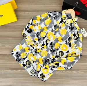 Long Sleeve Vintage Shirt Yellow 