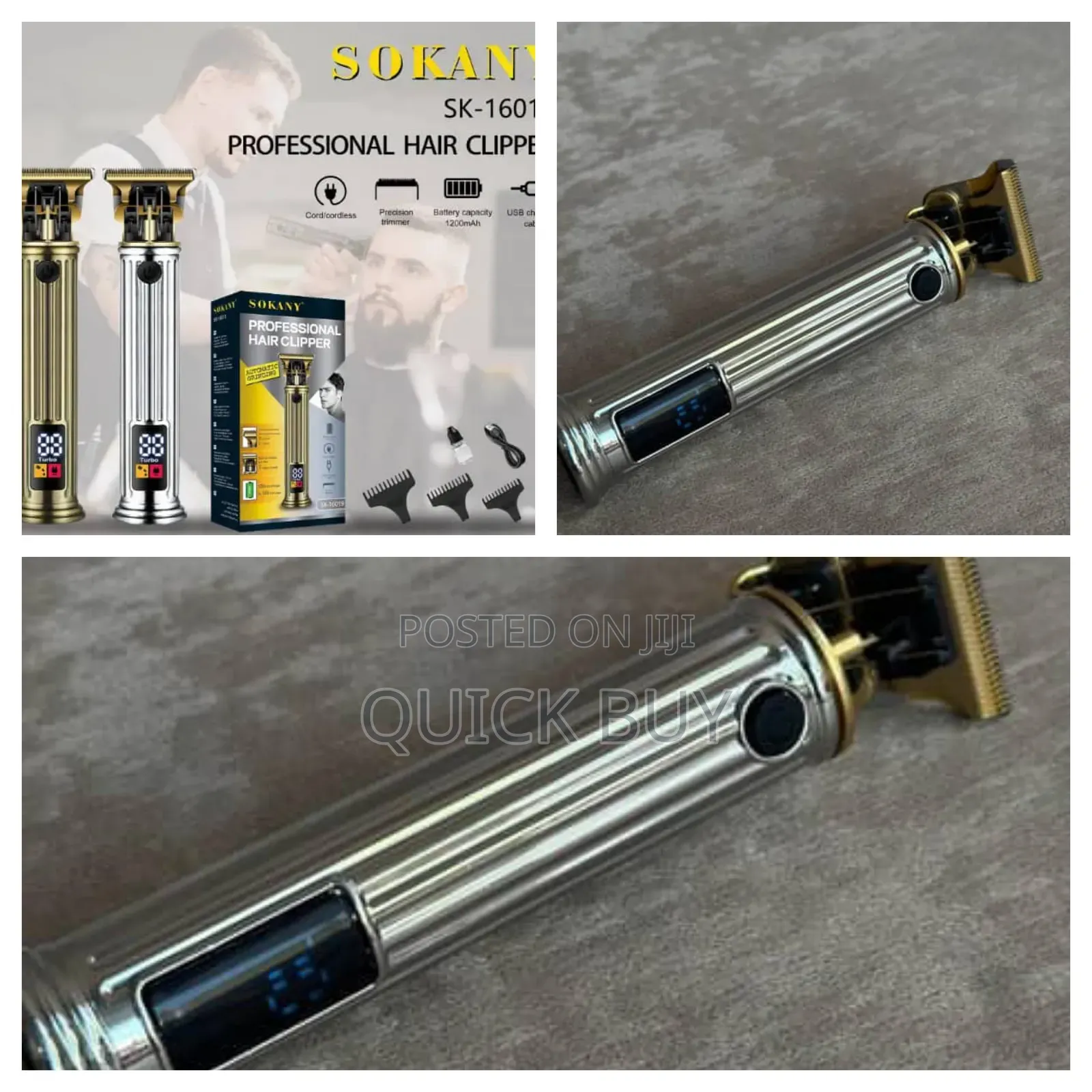 Sokany Professional Hair Clipper (Model Sk-16019)