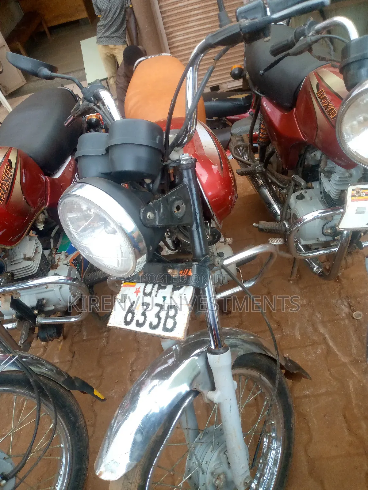 Bajaj Boxer 100 2022 Red