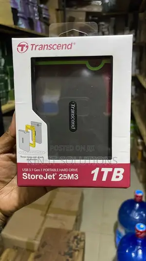 Photo - 1tb External Harddrive Transcend.