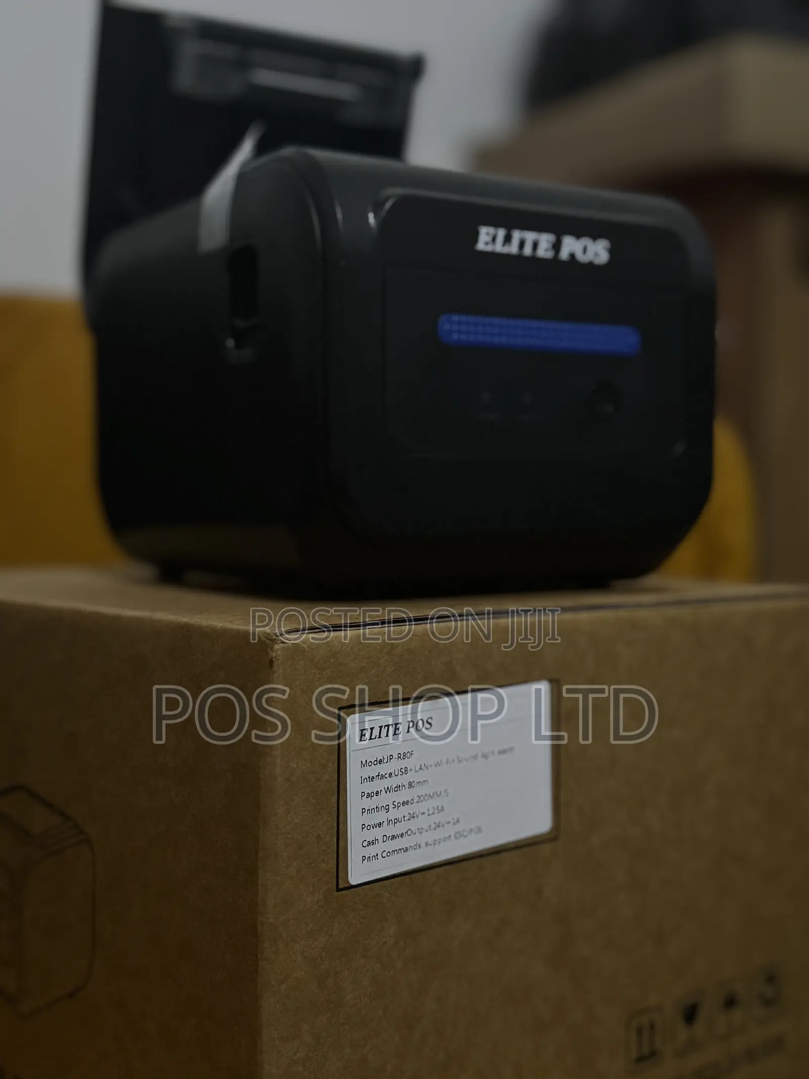 Wifi Thermal Printer: Usb+ Lan+ Wi-Fi+ Sound-Light Alarm