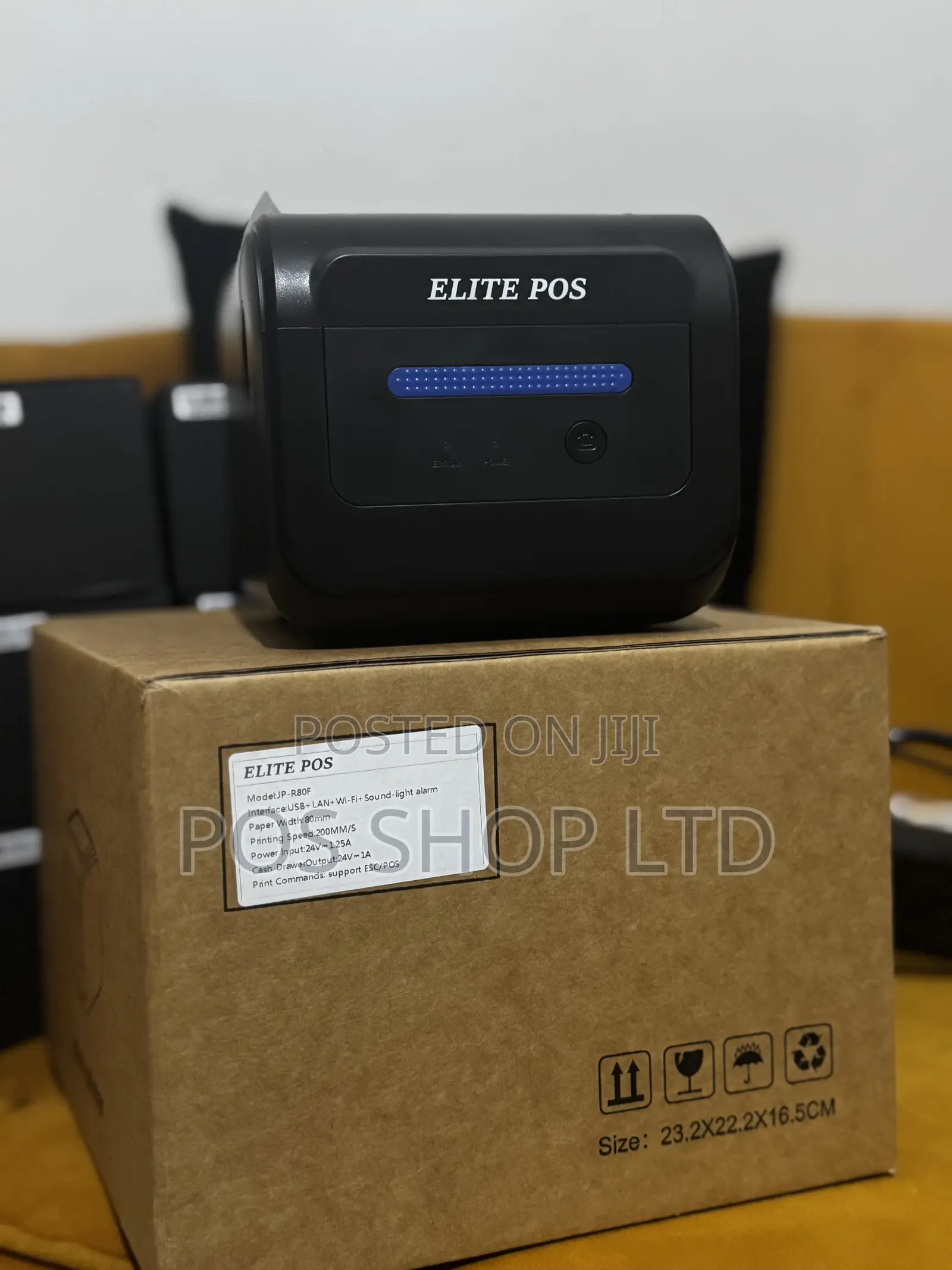 Wifi Thermal Printer: Usb+ Lan+ Wi-Fi+ Sound-Light Alarm