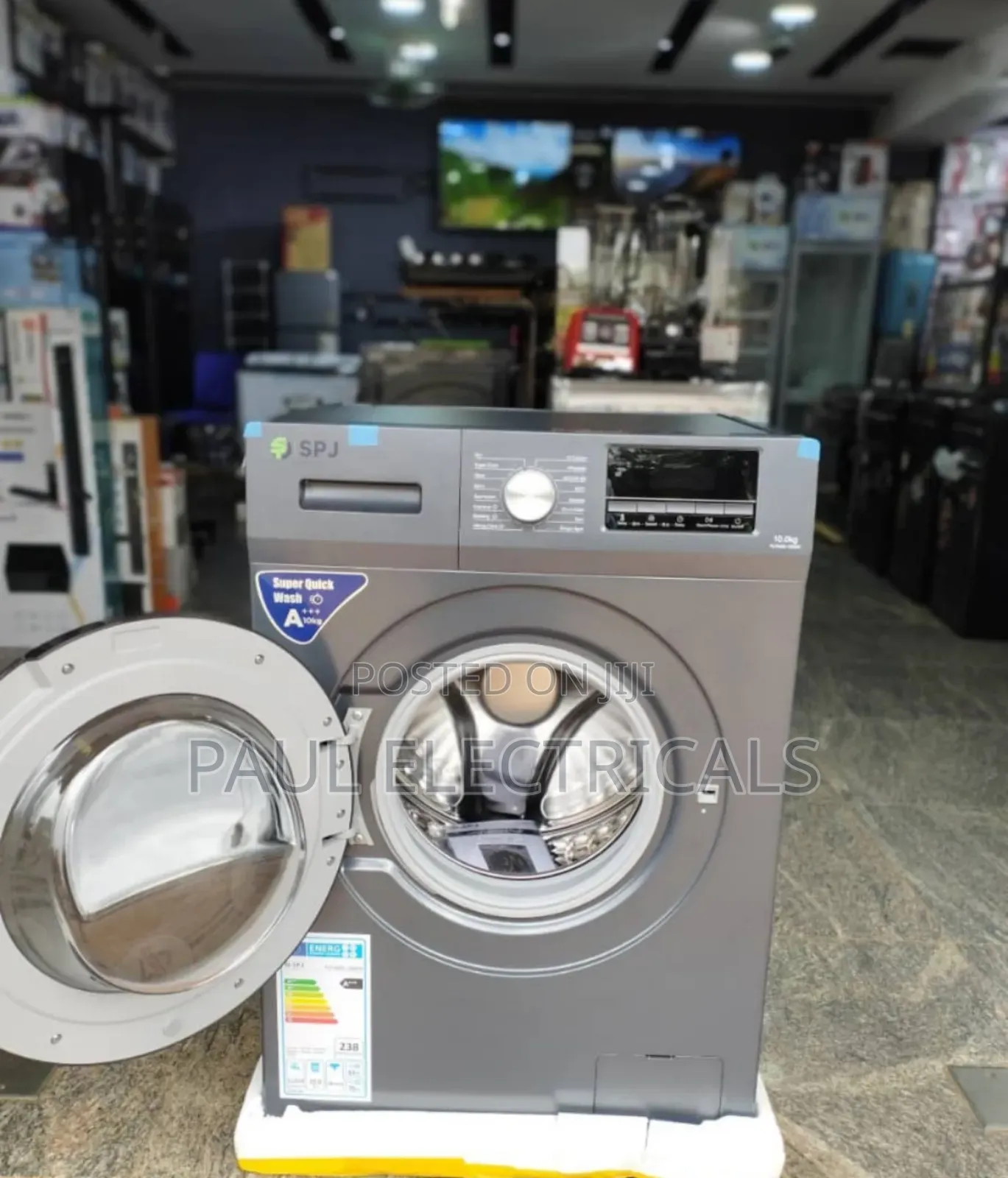 SPJ Washing Machine 12kg Front Loader Full Automatic