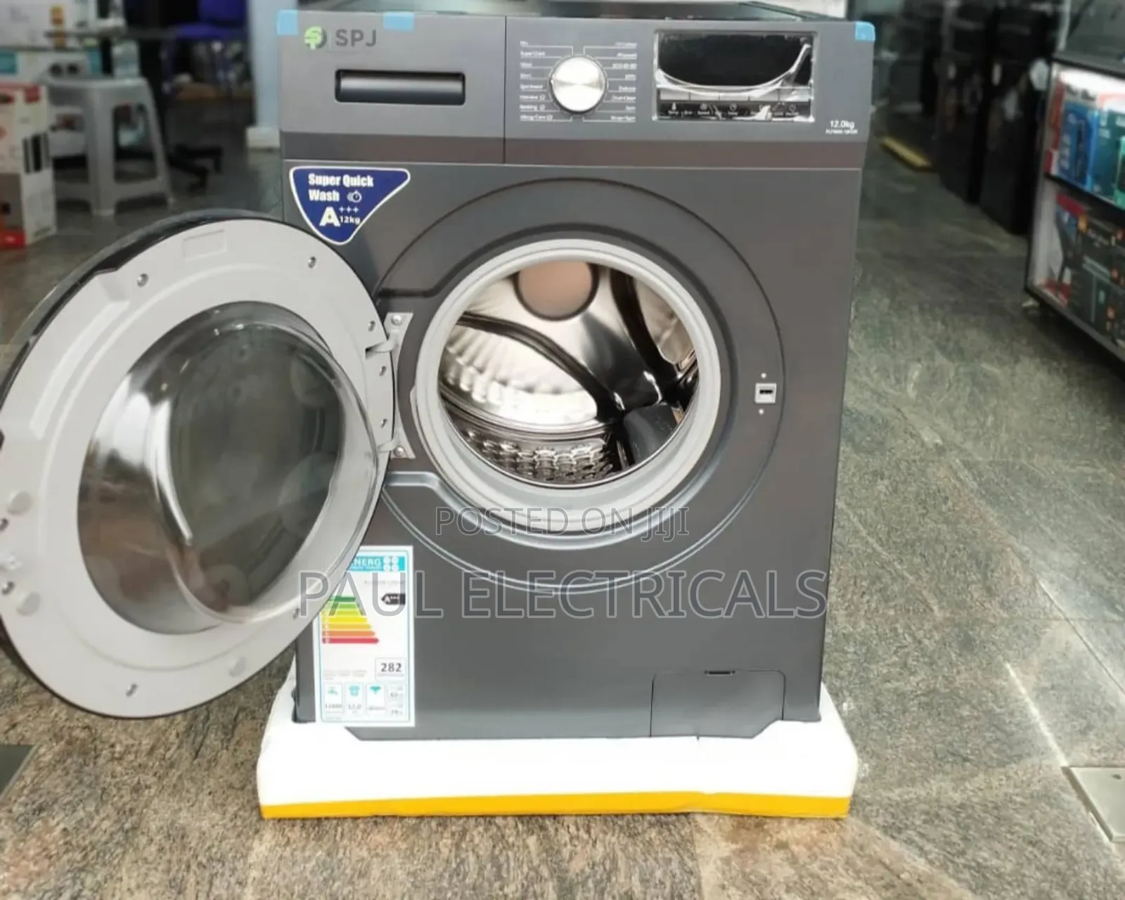 SPJ Washing Machine 12kg Front Loader Full Automatic