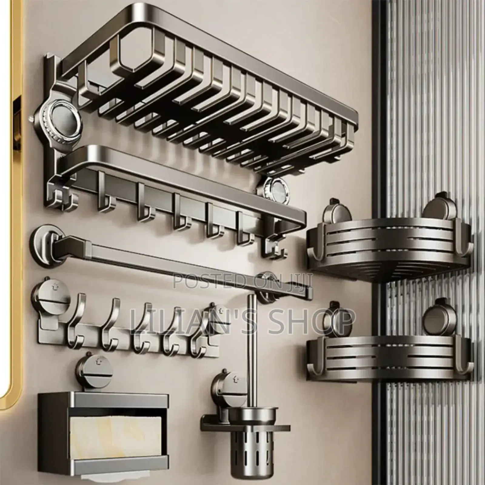 7-Piece High-Quality Bathroom Set