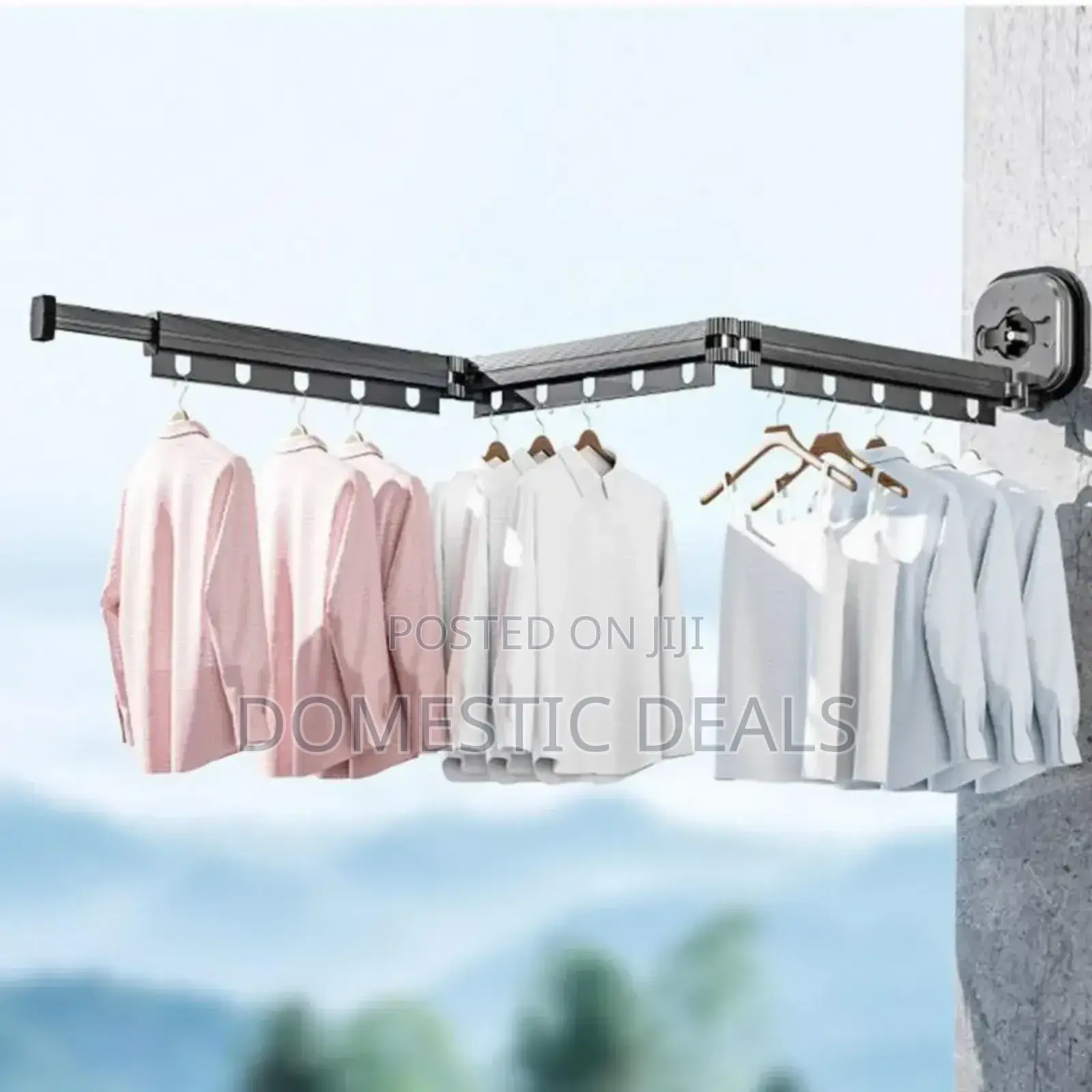 High Suction Wall Mount Clothes Hanger