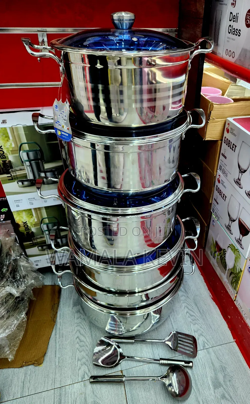 Stainless Steel Saucepans With Steamer