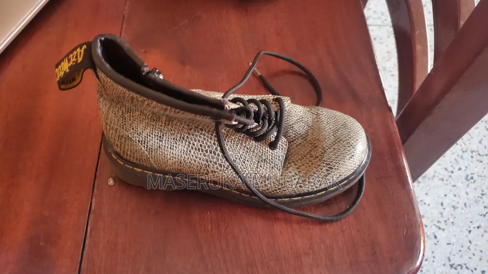 Leather Boots For Young Gals Size 33