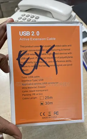 Usb Extension Cable 30m ( Male to Female)