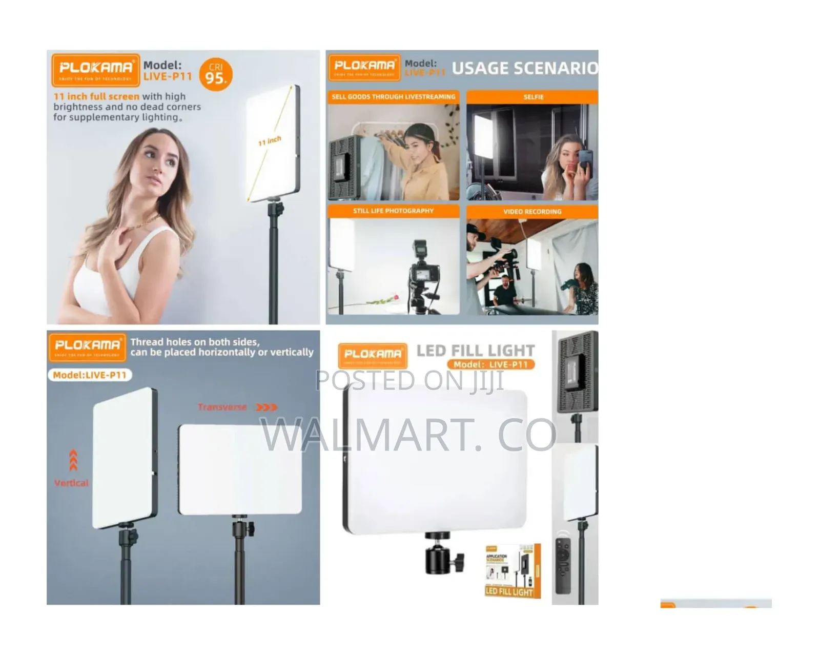 Plokama Led Fill Panel Video Light