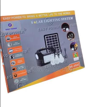Photo - Solar Lights System With Lights.