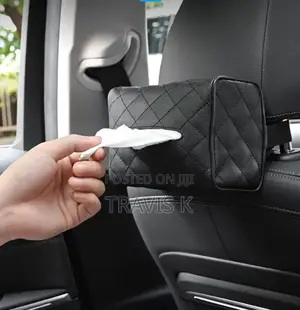 Portable Car Back Tissue Storage Box