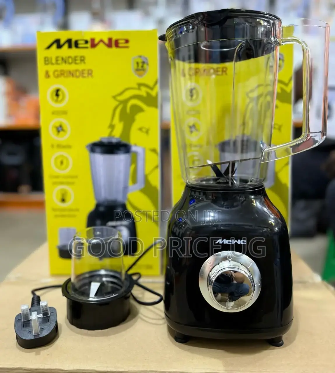 Mewe Blender and Grinder With Knob