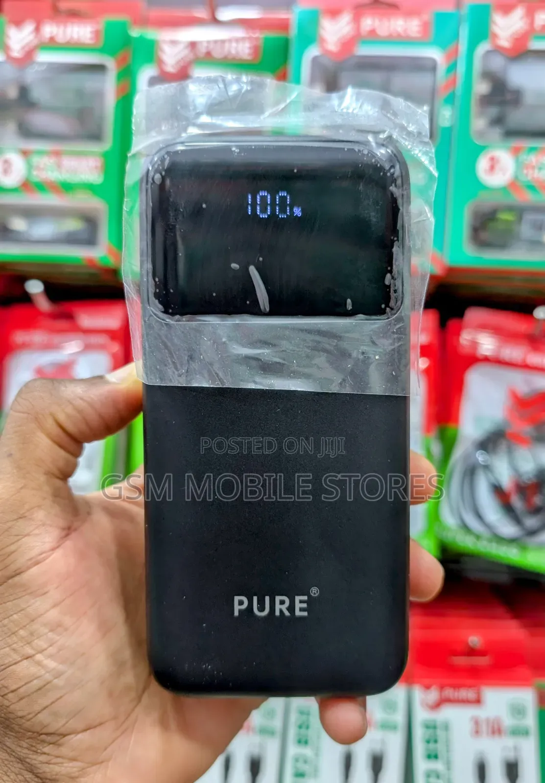 New Pure Pr-910 Series 40000mah Type C-C 22.5w Powerbank