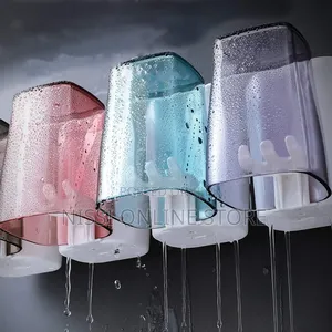 Large Toothpaste Dispenser and Toothbrush Holder