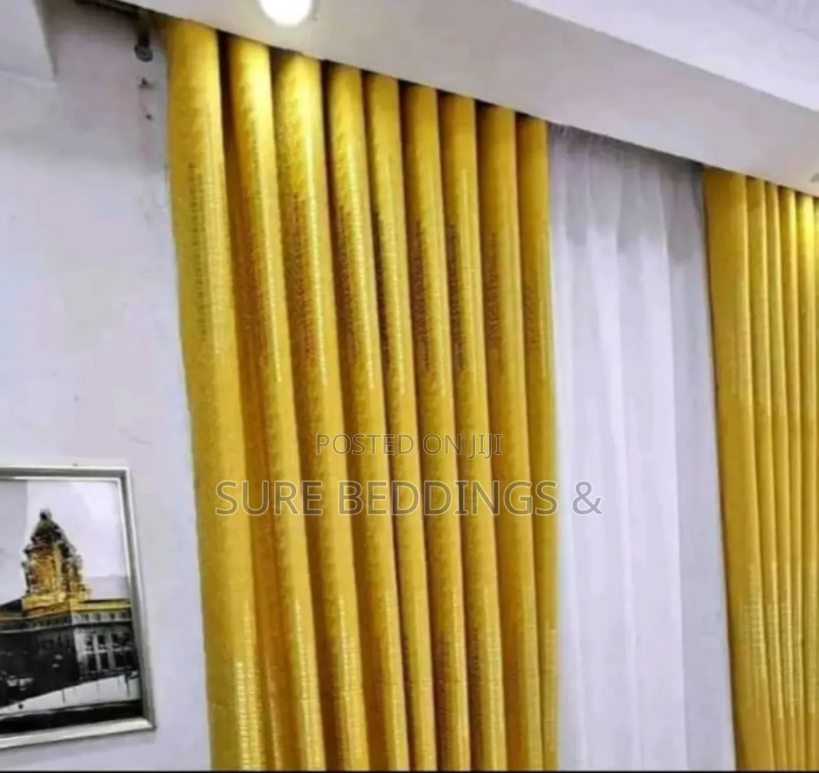 Mustard Yellow Curtain