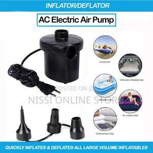 Electric Air Pump Inflator And Deflator
