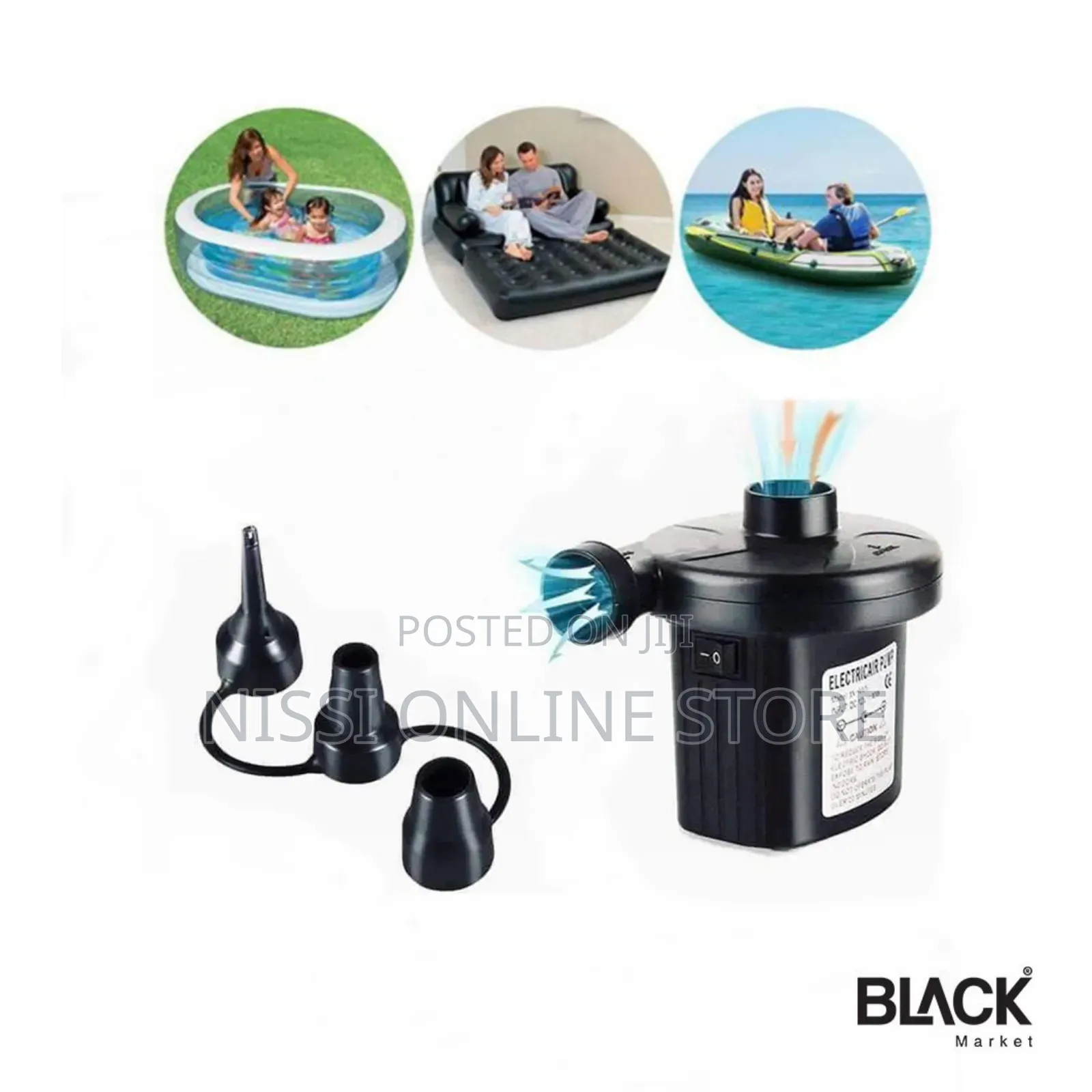 Electric Air Pump Inflator And Deflator