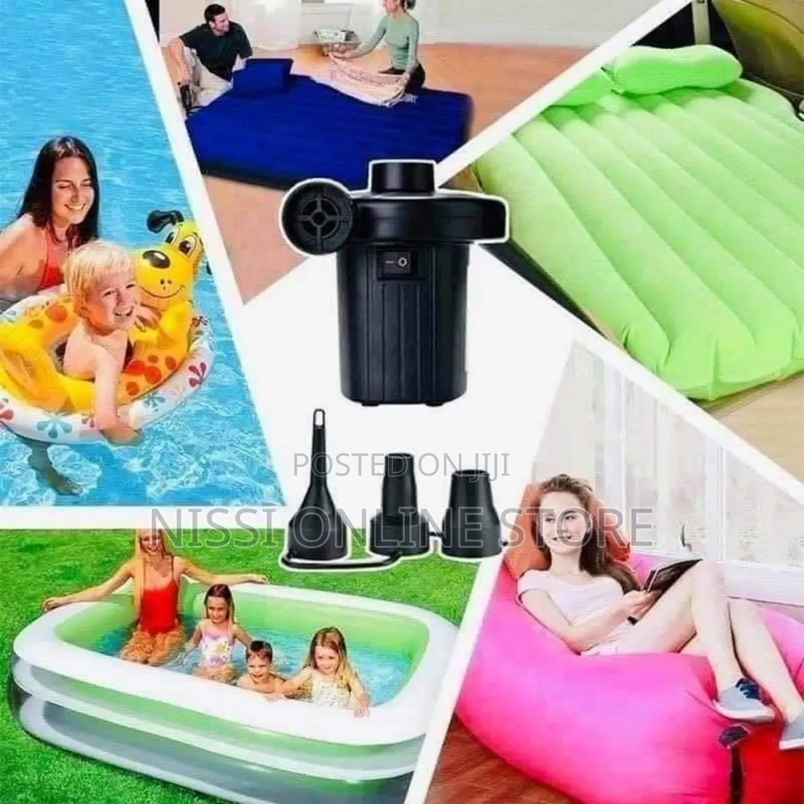 Electric Air Pump Inflator And Deflator