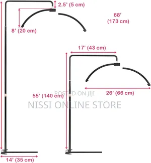 Led Half Moon Floor Lamp