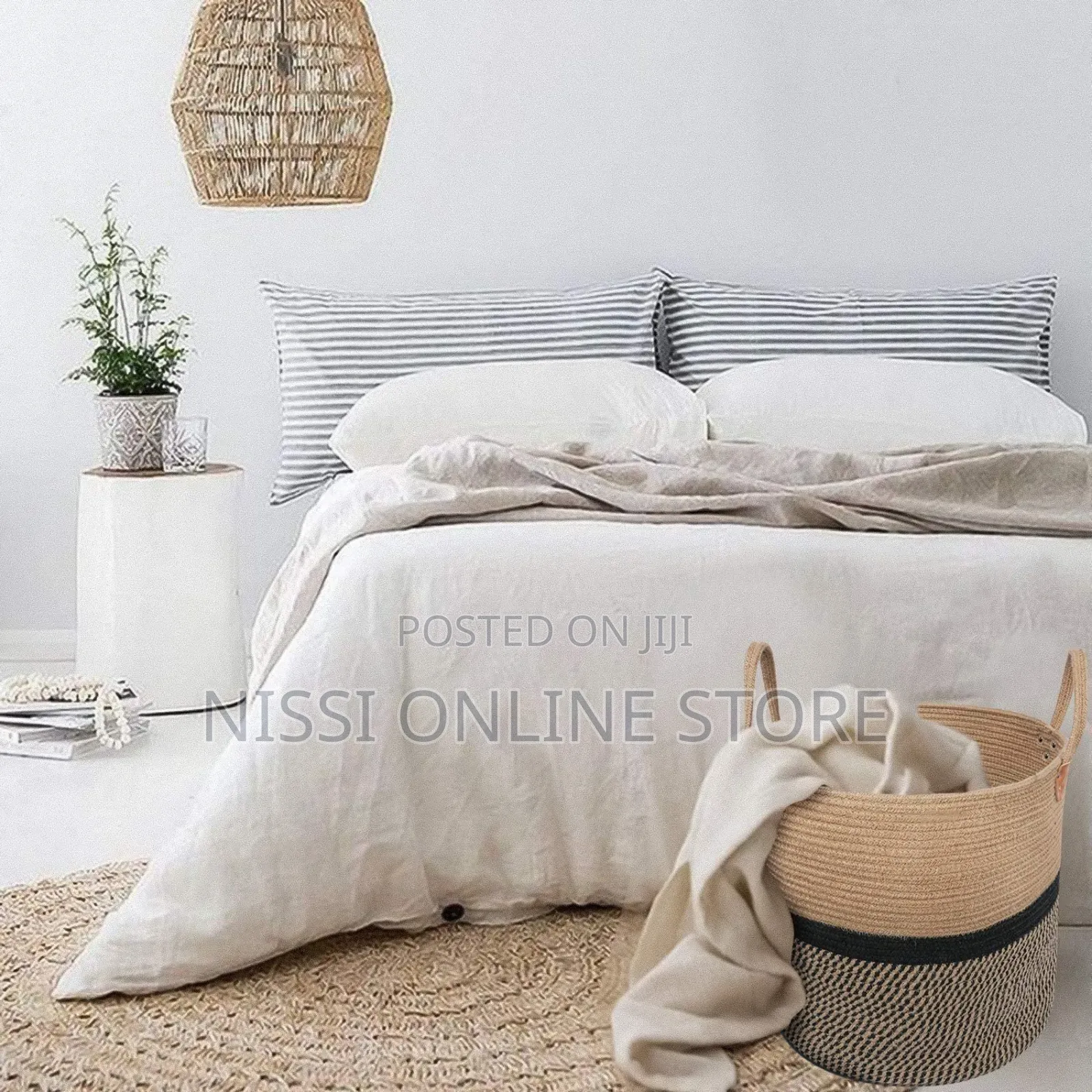 Large Hand Crafted Laundry Basket