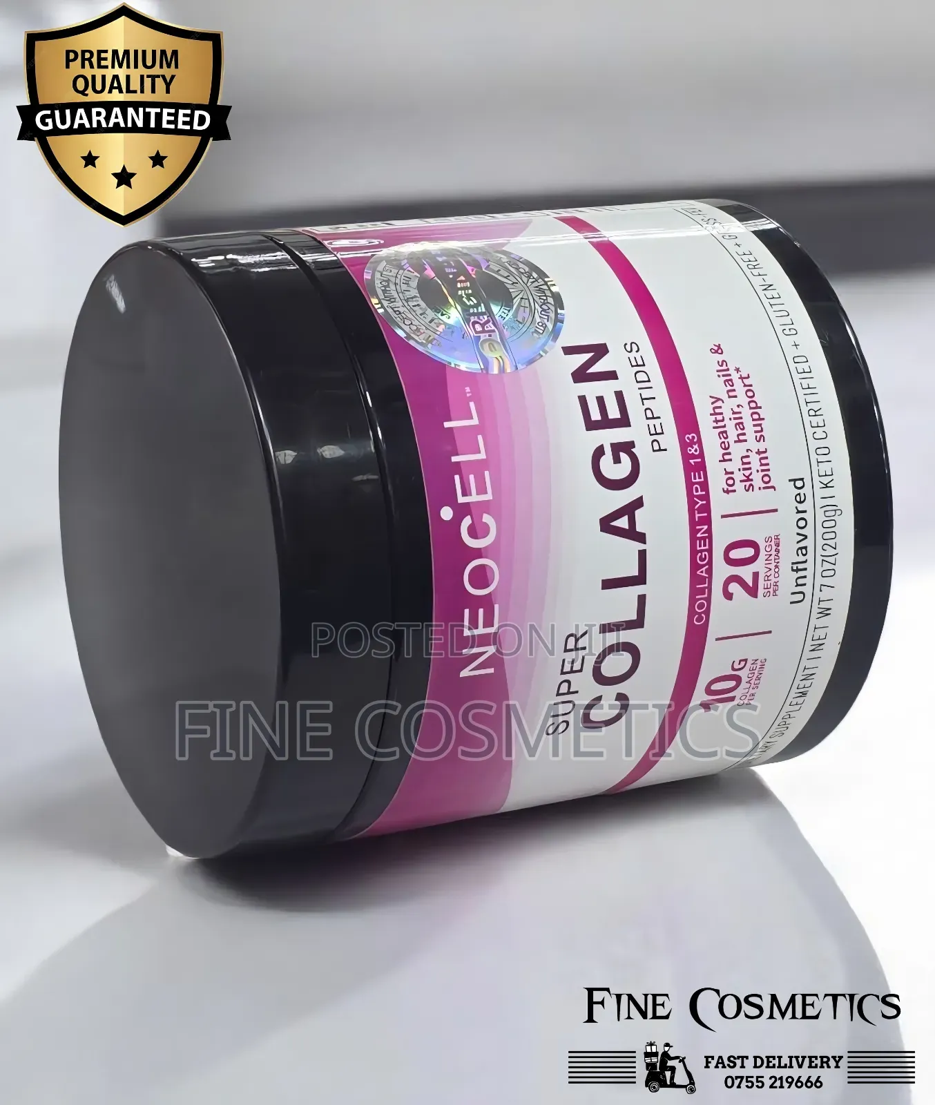 Neocell Super Collagen Peptides Powder for Skin, Hair, Nails