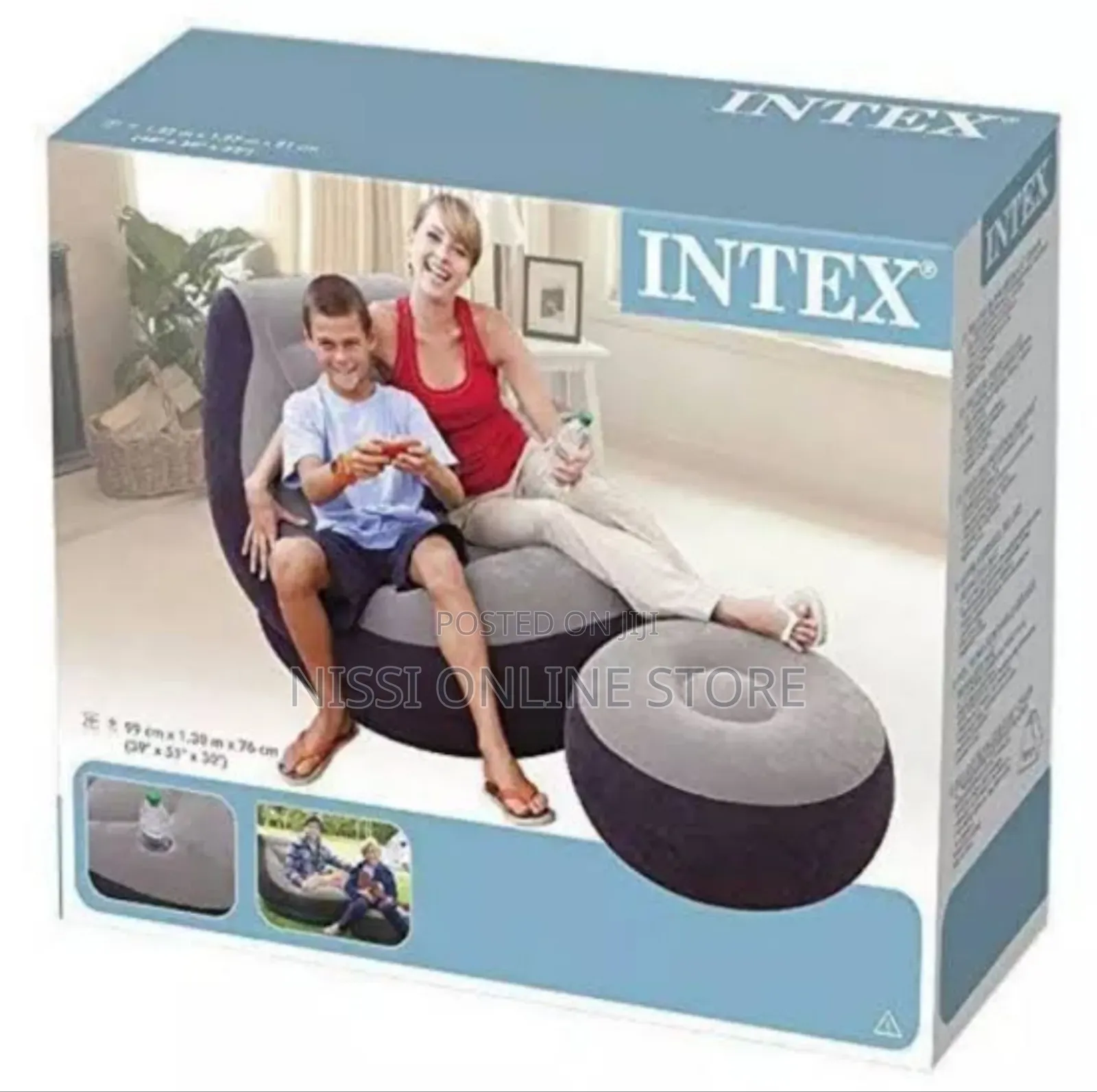 Intex 2in1 Air Sofa /Lounge