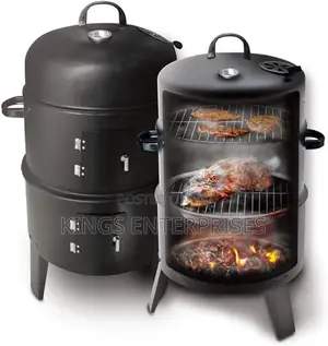 Portable Cylindrical Grill