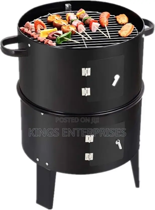 Portable Cylindrical Grill