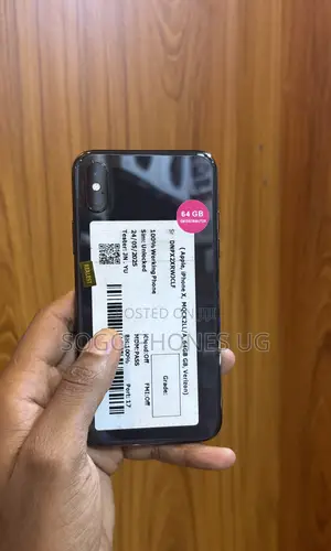 Photo - Apple iPhone X 64 GB Black