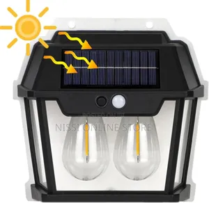 Outdoor Solar Interaction 2led Wall Light