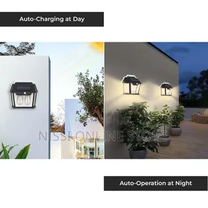 Outdoor Solar Interaction 2led Wall Light