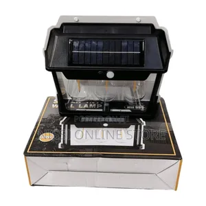 Solar Powered Out Door 3 Bulbs Led Light