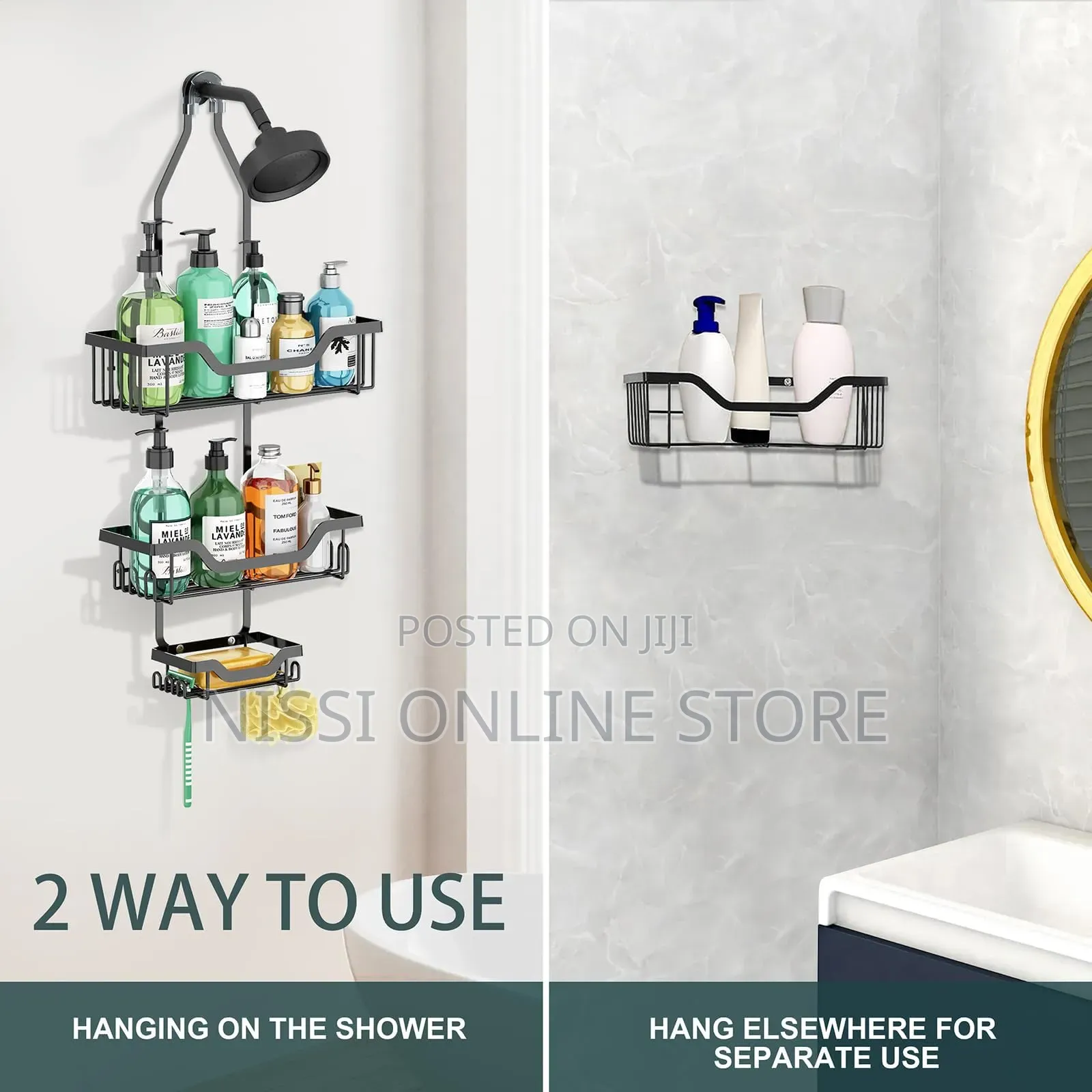Rust Proof Over the Shower Caddy