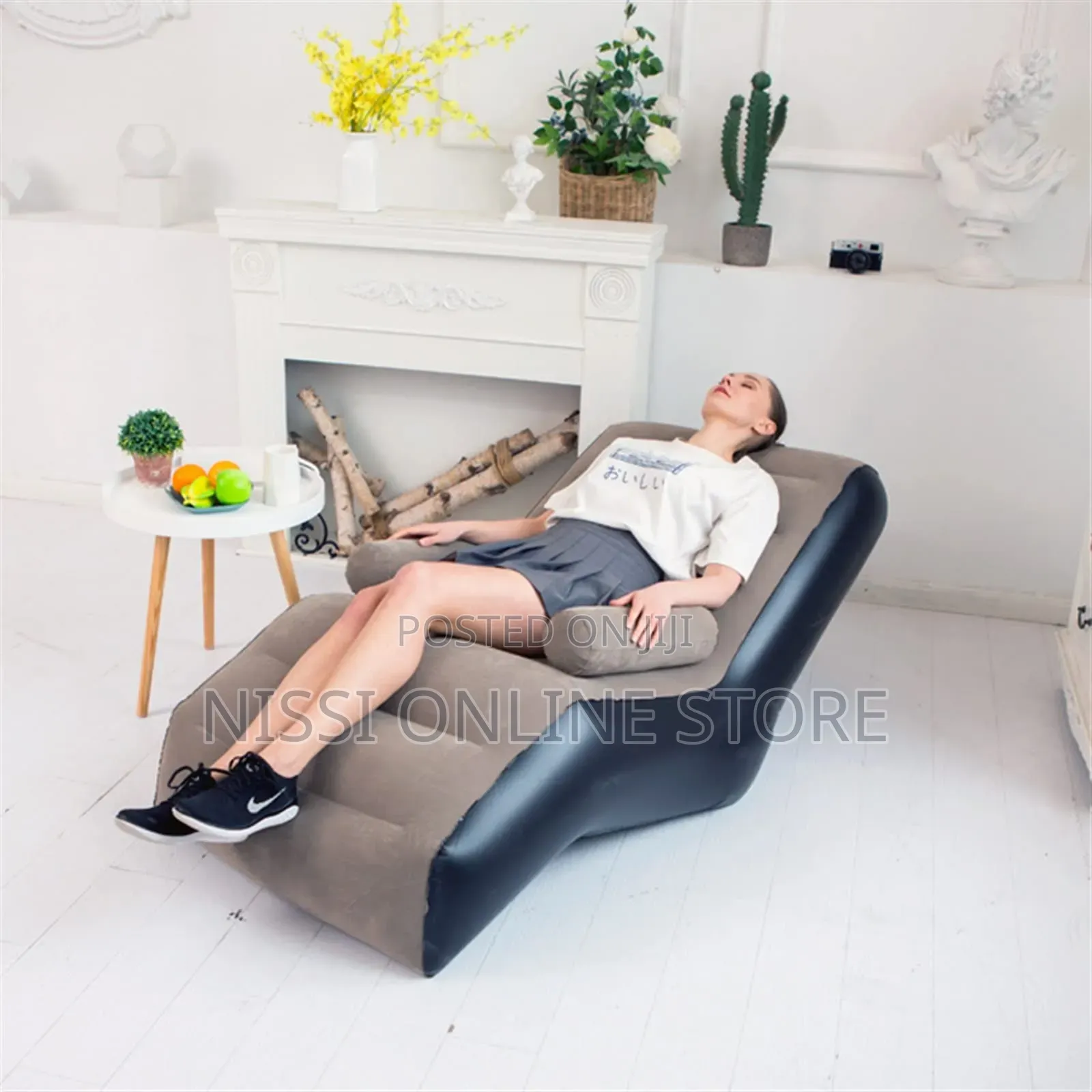 Recliner Bean Bag Inflatable Sofa