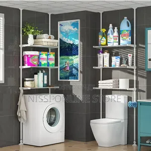 Free Standing Bathroom Organizer Rack