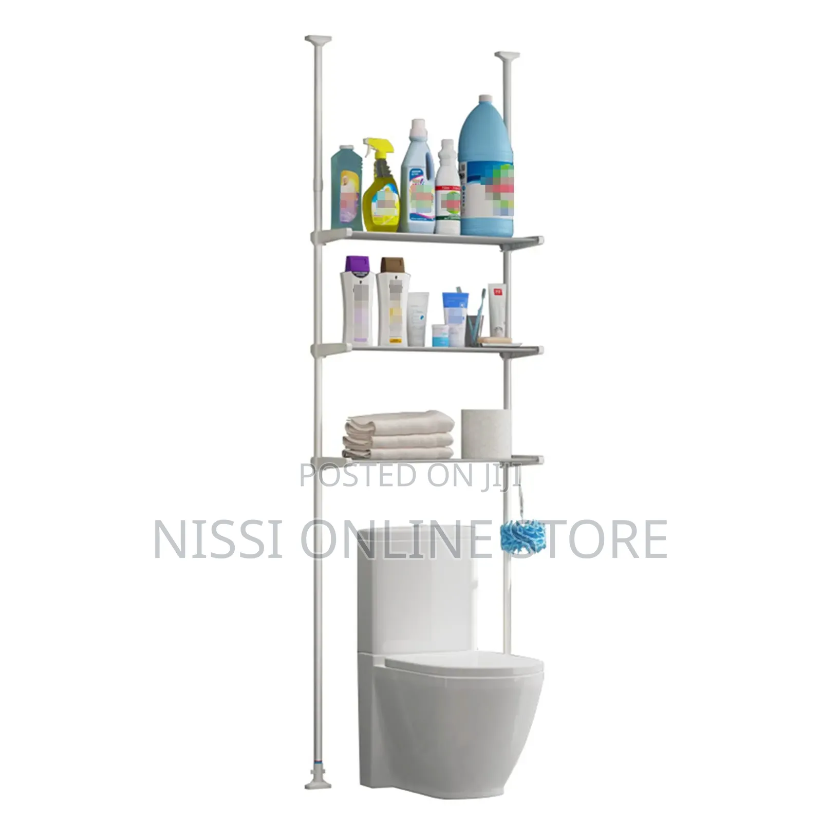 Free Standing Bathroom Organizer Rack