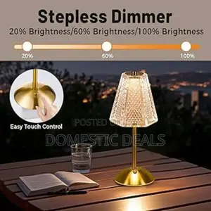 Portable Rechargeable Bedside Lamp