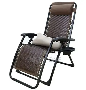 Heavy-Duty Folding Outdoor Terrace Portable Chair
.