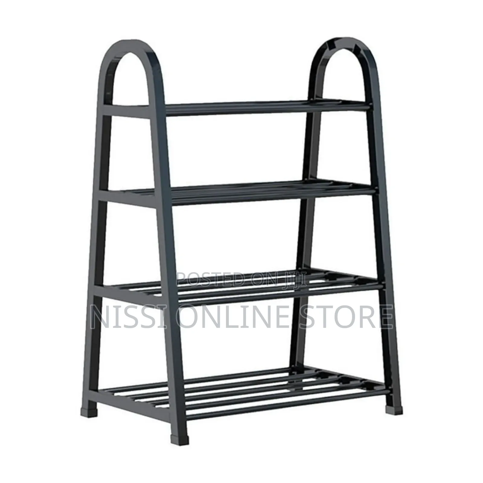 4 Tiers Metallic Shoes Rack