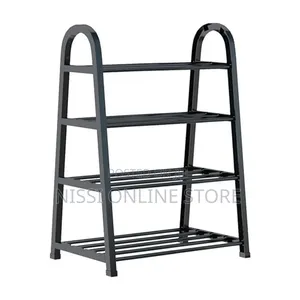 4 Tiers Metallic Shoes Rack