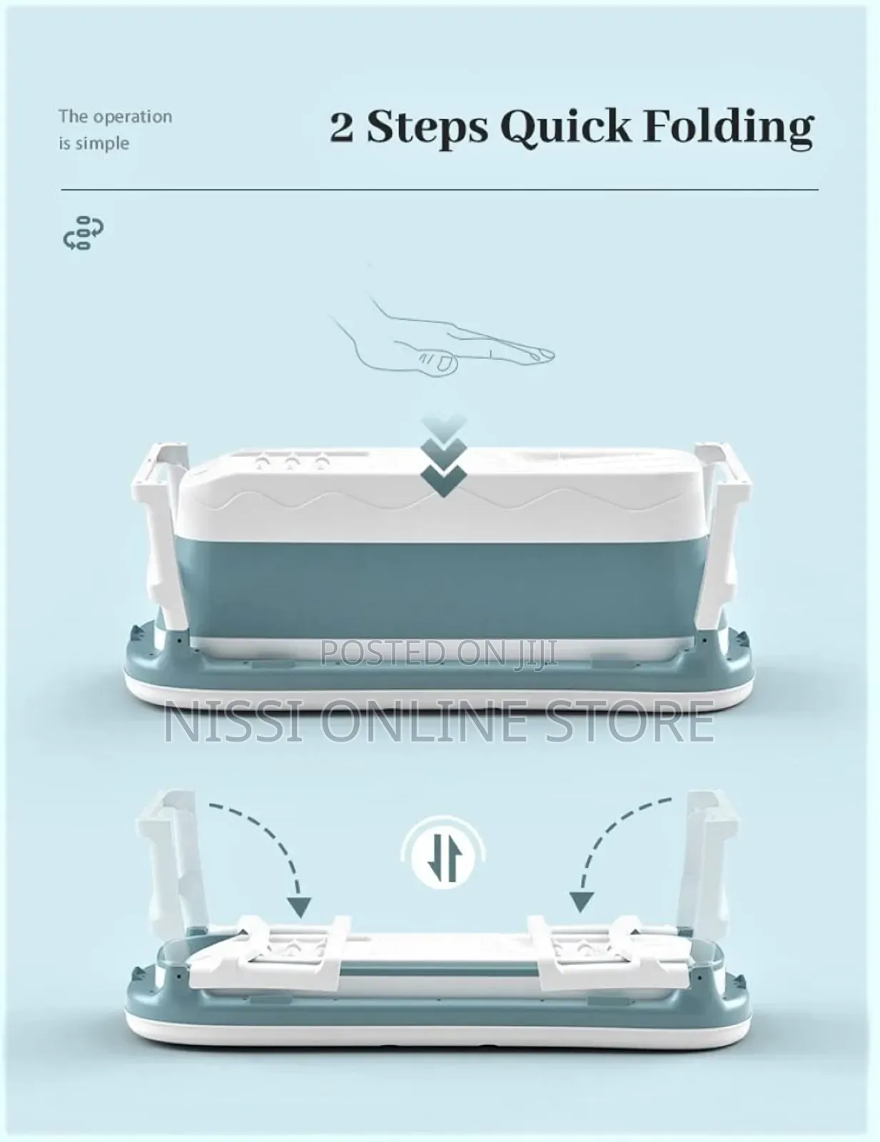 Portable Folding Bath Tub