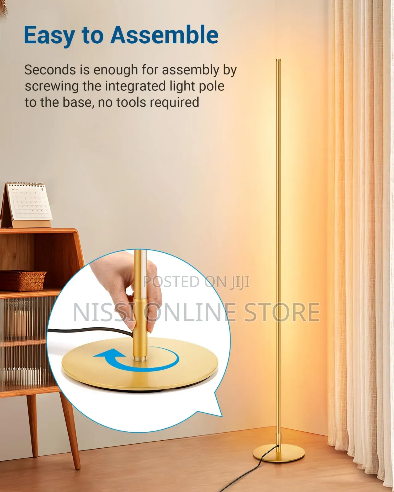 Modern Dimmable Led Floor Lamp