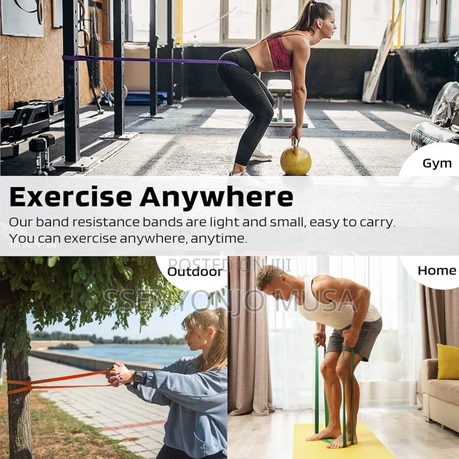 Resistance Bands Set for Strength Training Fitness